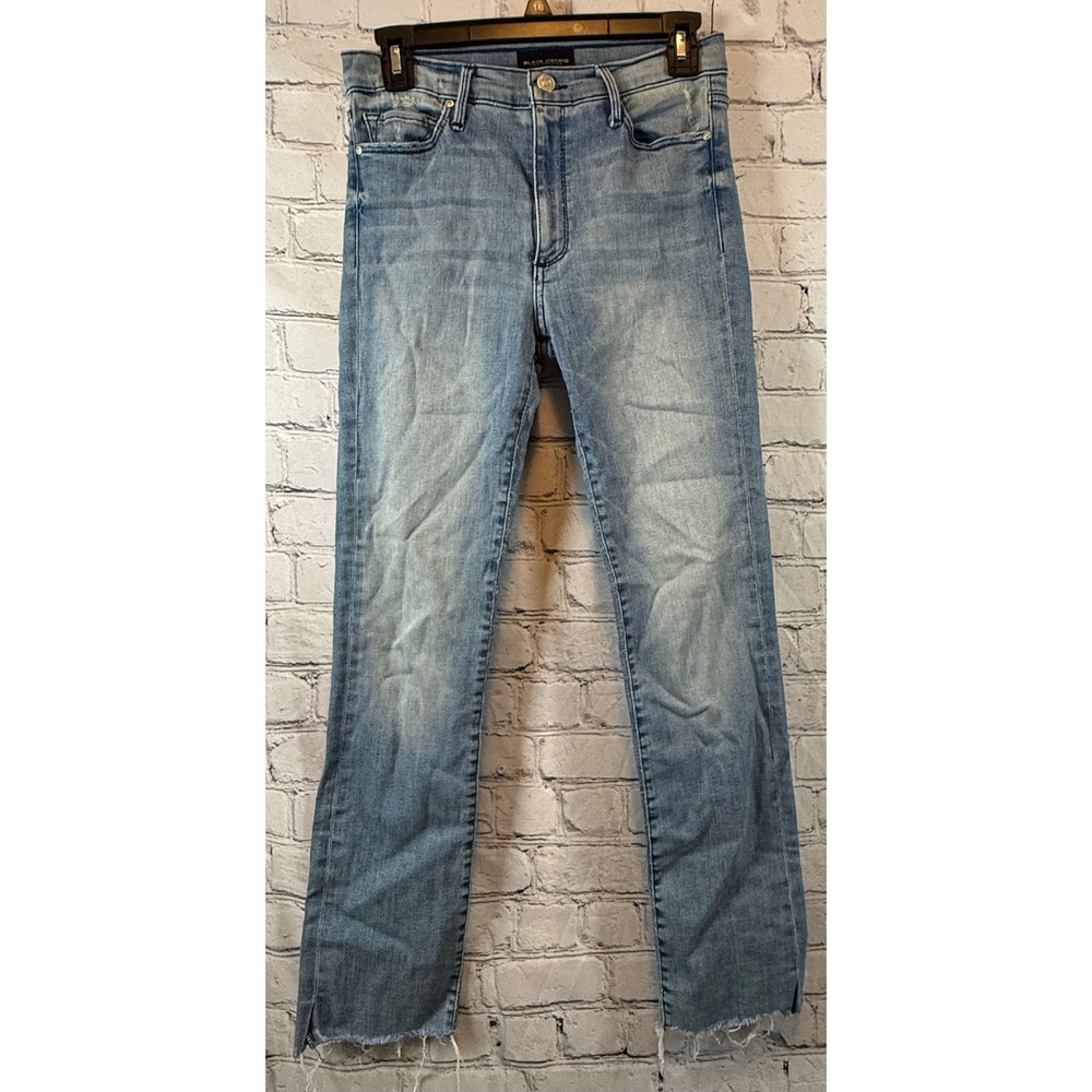 Black Orchid Los Angeles Jeans Womens Size 26 Denim‎ Distressed Raw Hem